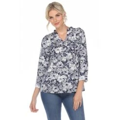 Women's Pleated Casual Floral Blouse - White Mark 17 Women's Pleated Casual Floral Blouse - White Mark -CUPSHE Store GUEST 05e6d595 39d5 46a1 b438 e7dc4d4eaed5