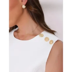 INSPIRE CHIC Women's Tweed Business Sleeveless Crew Neck Side Pleated Mini A-line Dress 7 INSPIRE CHIC Women's Tweed Business Sleeveless Crew Neck Side Pleated Mini A-line Dress -CUPSHE Store GUEST 08d769c4 feff 40dc a4b1 eee199eb33f3