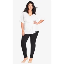 Women's Plus Size Asha Regular High Rise Skinny Jean - Black | CITY CHIC -CUPSHE Store GUEST 0a5ad3de e165 4703 b9af 553235edf08d