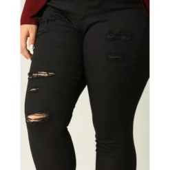 Agnes Orinda Women's Plus Size Mid Rise Zip Fly Skinny Ripped Jeans 11 Agnes Orinda Women's Plus Size Mid Rise Zip Fly Skinny Ripped Jeans -CUPSHE Store GUEST 0b8a2521 39e3 4680 be87 3c699266ee3d