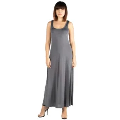 24seven Comfort Apparel Slim Fit A Line Sleeveless Maxi Dress -CUPSHE Store GUEST 0bb5e4d0 75a1 43f4 be0a 9fcbfc7d6dca