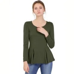 Allegra K Women's Long Sleeve Sleeves Scoop Neck Casual Peplum Shirt Top 29 Allegra K Women's Long Sleeve Sleeves Scoop Neck Casual Peplum Shirt Top -CUPSHE Store GUEST 0ca46d0c 7184 4e47 9b64 324332c5ef14