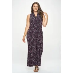 WEST K Women's Jillian Plus Size Sleeveless Knit Jumpsuit 17 WEST K Women's Jillian Plus Size Sleeveless Knit Jumpsuit -CUPSHE Store GUEST 12dacfb3 2c8e 41c3 baf3 7a4c16b45a15