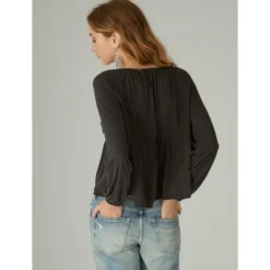 Lucky Brand Women's Long Sleeve Smocked Sandwash Top 8 Lucky Brand Women's Long Sleeve Smocked Sandwash Top -CUPSHE Store GUEST 18e72100 081a 44e5 bf59 4f17838fe022