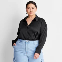 Women's Long Sleeve Button-Front Shirt - A New Day™ 13 Women's Long Sleeve Button-Front Shirt - A New Day™ -CUPSHE Store GUEST 1b86a52e cc73 4930 a31b 25638b8d413d