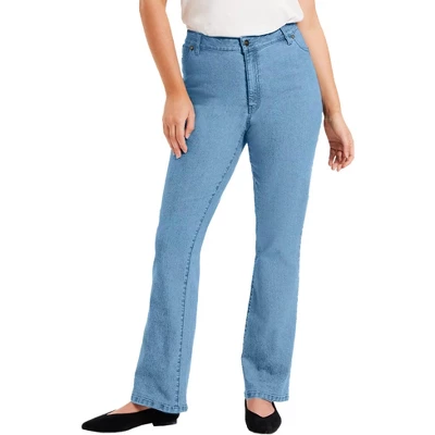 June + Vie By Roaman's Women’s Plus Size June Fit Bootcut Jeans 7 June + Vie By Roaman's Women’s Plus Size June Fit Bootcut Jeans - Image 7