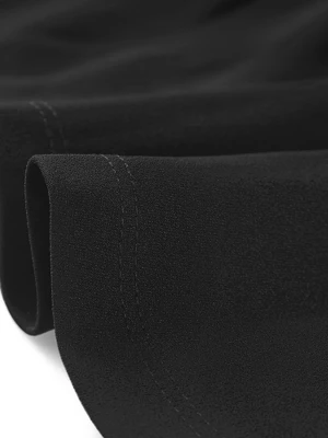 Allegra K Women's Square Neck Blouse Long Sleeve Knit Peplum Top 3 Allegra K Women's Square Neck Blouse Long Sleeve Knit Peplum Top - Image 3