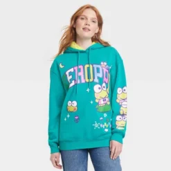 Women's Sanrio Keroppi Graphic Hoodie - Green 6 Women's Sanrio Keroppi Graphic Hoodie - Green -CUPSHE Store GUEST 1f8bbd4f a08b 41f0 bc7b 31b66b8ac2ee