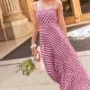 Women's Elegant Chevron Printed Maxi Dress - Cupshe -CUPSHE Store GUEST 20627a60 e290 42b7 8b4f 98ec5d19c868