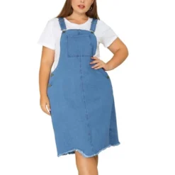 Agnes Orinda Women's Plus Size Overall Frayed Adjustable Strap Denim Suspender Shift Dress 15 Agnes Orinda Women's Plus Size Overall Frayed Adjustable Strap Denim Suspender Shift Dress -CUPSHE Store GUEST 22bdd3c9 8d9a 460d a433 b9db4ab7265b
