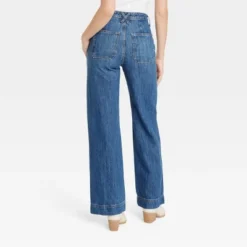 Women's High-Rise Wide Leg Jeans - Universal Thread™ Medium Wash