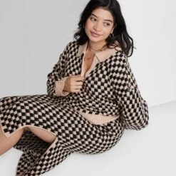 Women's Ascot + Hart Collared Checkered Long Sleeve Graphic T-Shirt 9 Women's Ascot + Hart Collared Checkered Long Sleeve Graphic T-Shirt -CUPSHE Store GUEST 2adb093d 9b56 47ca b346 66603085de7e