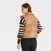 Women's Faux Leather Puffer Vest - A New Day™ -CUPSHE Store GUEST 34b4daea 380e 43e2 b538 4f6d4c67faa8
