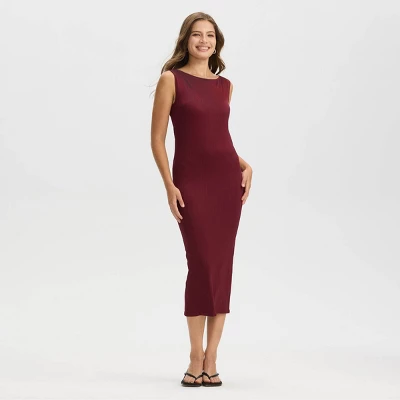 Women's Seamless Midi Bodycon Dress - A New Day™ 2 Women's Seamless Midi Bodycon Dress - A New Day™ - Image 2