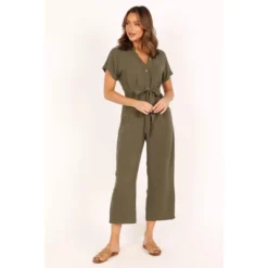 Petal And Pup Womens Archie Jumpsuit - Olive 0 -CUPSHE Store GUEST 3baf712c d6c3 475b a07b 0c3e43395564