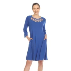 Women's Criss Cross Neckline Swing Dress -CUPSHE Store GUEST 3e645600 5ef6 47de 9b14 9390ad28671f