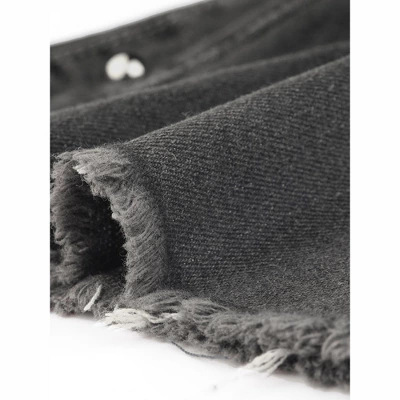 Allegra K Women's Flared Beaded Raw Hem Bell Bottom Casual Jeans Denim Pants 4 Allegra K Women's Flared Beaded Raw Hem Bell Bottom Casual Jeans Denim Pants - Image 4