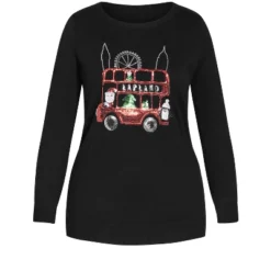 Women's Plus Size Lapland Sweater - Black | EVANS -CUPSHE Store GUEST 48525682 2c8c 46a0 a28d 2615fc6738d6