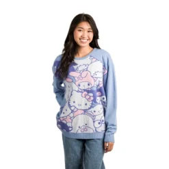 SANRIO HELLO KITTY & FRIENDS Women's OVERSIZED SWEATER -CUPSHE Store GUEST 48c97fcd 36a0 4b4e a7b2 ae308a7d826b
