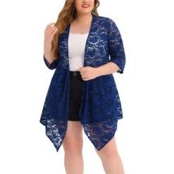 Agnes Orinda Women's Plus Size Draped Shawls Lightweight Open Front Lace Cardigans -CUPSHE Store GUEST 49fa6ad9 8dee 481d 97f5 4ecd6103a01c