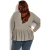 Women's Plus Size Zip Peplum Cardigan - Gray | AVENUE 14 Women's Plus Size Zip Peplum Cardigan - Gray | AVENUE -CUPSHE Store GUEST 4b2734fb fc3c 4e79 86ce fe8dbcaf675c