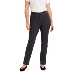 June + Vie By Roaman's Women’s Plus Size June Fit Straight-Leg Jeans