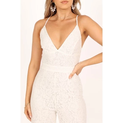 Petal And Pup Womens Ophelia Lace Jumpsuit 2 Petal And Pup Womens Ophelia Lace Jumpsuit - Image 2
