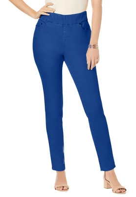 Jessica London Women’s Plus Size Comfort Waistband Skinny Jeans 7 Jessica London Women’s Plus Size Comfort Waistband Skinny Jeans - Image 7