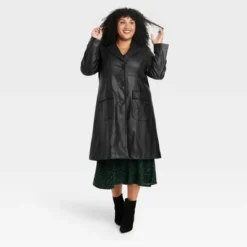Women's Faux Leather Trench Coat - Ava & Viv™ -CUPSHE Store GUEST 508e09fe 755b 410e a4a6 77971ce9460e