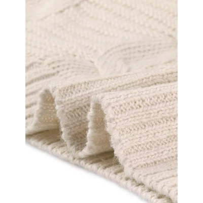 Seta T Women's Long Sleeve Cable Knit Cardigan Sweaters Open Front Fall Outwear Coat With Pockets 4 Seta T Women's Long Sleeve Cable Knit Cardigan Sweaters Open Front Fall Outwear Coat With Pockets - Image 4