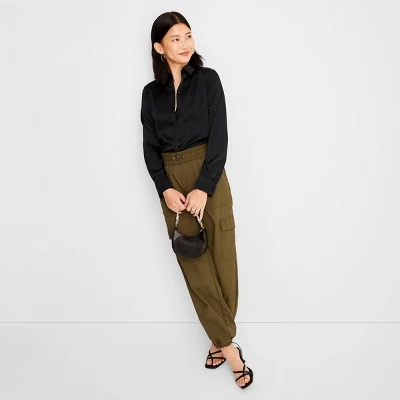 Women's Long Sleeve Button-Front Shirt - A New Day™ 2 Women's Long Sleeve Button-Front Shirt - A New Day™ - Image 2