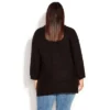 Women's Plus Size Oversize Cowl Sweater - Black | AVENUE -CUPSHE Store GUEST 59018b1e 2261 424d 8534 5dea36f5d6f8
