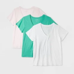 Women's 3pk Fitted V-Neck Short Sleeve T-Shirt - Universal Thread™ 14 Women's 3pk Fitted V-Neck Short Sleeve T-Shirt - Universal Thread™ -CUPSHE Store GUEST 5de6f0f4 66cf 45bc 8c32 f218edeeb497