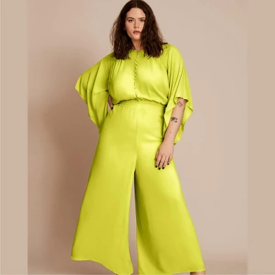 11 Honore Collection Women's Luxurious Woven Statement Jumpsuit 1 11 Honore Collection Women's Luxurious Woven Statement Jumpsuit