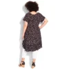 Women's Plus Size Ava Crush Tunic - Dots | EVANS -CUPSHE Store GUEST 69ea30a7 6796 432e 9521 3d685ff744c0