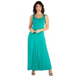 24seven Comfort Apparel Slim Fit A Line Sleeveless Maxi Dress -CUPSHE Store GUEST 6b111688 fb54 4a27 9858 199946ffabf1