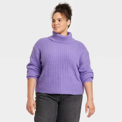 Women's Mock Turtleneck Cashmere-Like Pullover Sweater - Universal Thread™ 5 Women's Mock Turtleneck Cashmere-Like Pullover Sweater - Universal Thread™ - Image 5
