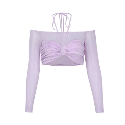 Women's Mermaidcore Off Shoulder Layered Top 5 Women's Mermaidcore Off Shoulder Layered Top - Image 5