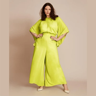 11 Honore Collection Women's Luxurious Woven Statement Jumpsuit 5 11 Honore Collection Women's Luxurious Woven Statement Jumpsuit - Image 5