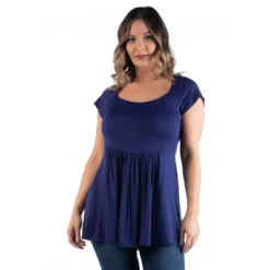 24seven Comfort Apparel Women's Plus Babydoll Tunic Top 11 24seven Comfort Apparel Women's Plus Babydoll Tunic Top -CUPSHE Store GUEST 73823693 588f 498f 9cc1 8d418da580c3
