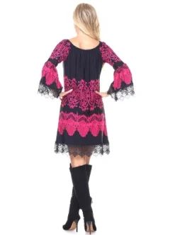 Women's 3/4 Bell Sleeves Alta Dress - White Mark -CUPSHE Store GUEST 73d67acb a850 4f66 a4c8 50a8e987cce6