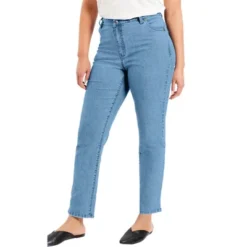 June + Vie By Roaman's Women’s Plus Size June Fit Straight-Leg Jeans -CUPSHE Store GUEST 74b8f5df d272 4751 ae6c f9c75c996486