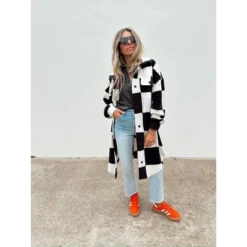 Women's Ascot + Hart Checkered Fleece Graphic Shacket 9 Women's Ascot + Hart Checkered Fleece Graphic Shacket -CUPSHE Store GUEST 7761dd51 2ad9 44dc b315 8856223381fb