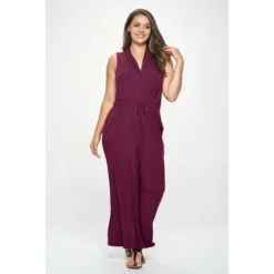 WEST K Women's Jillian Plus Size Sleeveless Knit Jumpsuit 12 WEST K Women's Jillian Plus Size Sleeveless Knit Jumpsuit -CUPSHE Store GUEST 79ba82e0 1fe4 4c8c b32b a246b8890dc6