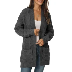 Seta T Women's Long Sleeve Cable Knit Cardigan Sweaters Open Front Fall Outwear Coat With Pockets 23 Seta T Women's Long Sleeve Cable Knit Cardigan Sweaters Open Front Fall Outwear Coat With Pockets -CUPSHE Store GUEST 7ac2a5fb 4aec 4131 b00e 334fc7d9af67