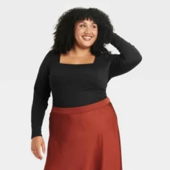Women's Long Sleeve Slim Fit Corset T-Shirt - Ava & Viv™ -CUPSHE Store GUEST 7acaed42 aaf3 4ae0 b4e3 4695d5bfe82e