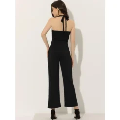 INSPIRE CHIC Women's Sleeveless Halter Wide Leg Pants Backless High Waist Jumpsuit 7 INSPIRE CHIC Women's Sleeveless Halter Wide Leg Pants Backless High Waist Jumpsuit -CUPSHE Store GUEST 7bc7da3b 38b4 4c5f 9ffd 3b45fe418dbe