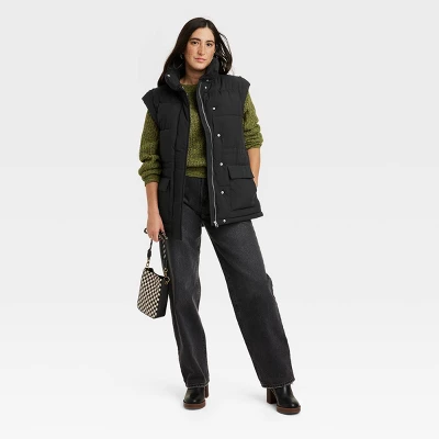 Women's Puffer Vest - Universal Thread™ 2 Women's Puffer Vest - Universal Thread™ - Image 2