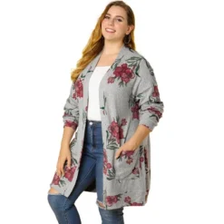 Agnes Orinda Women's Plus Size Lightweight Open Front Knit Floral Cardigan 17 Agnes Orinda Women's Plus Size Lightweight Open Front Knit Floral Cardigan -CUPSHE Store GUEST 7e15564e f746 48cd b5a7 c4aac2a38e69