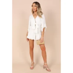 Petal And Pup Womens Tuilly Long Sleeve Romper -CUPSHE Store GUEST 81ef173e d3f2 4ae4 b58b 28c6266e8019